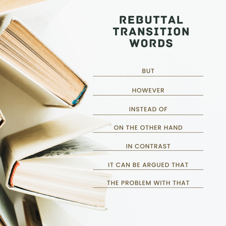 how to write a rebuttal essay