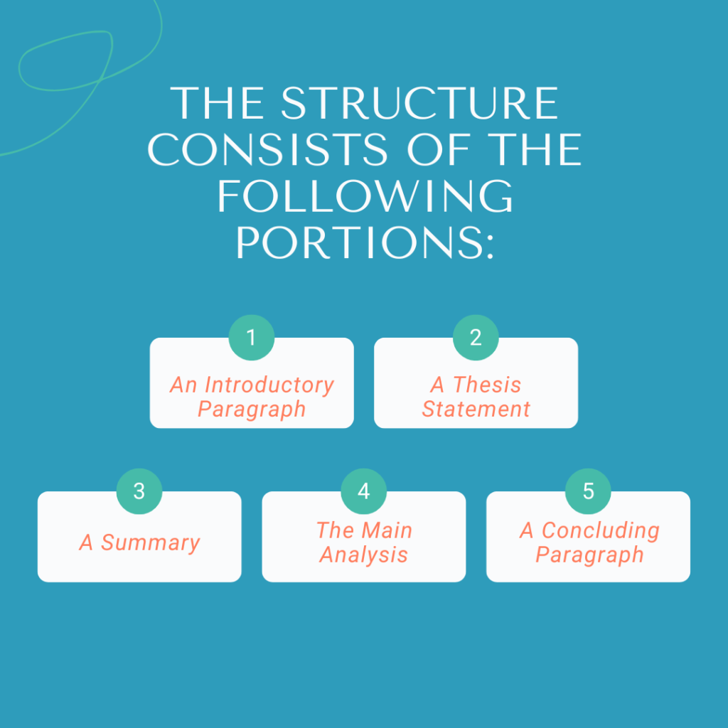 how to structure critical analysis essay