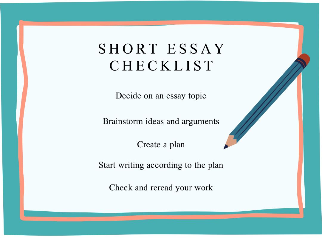 short essay tips